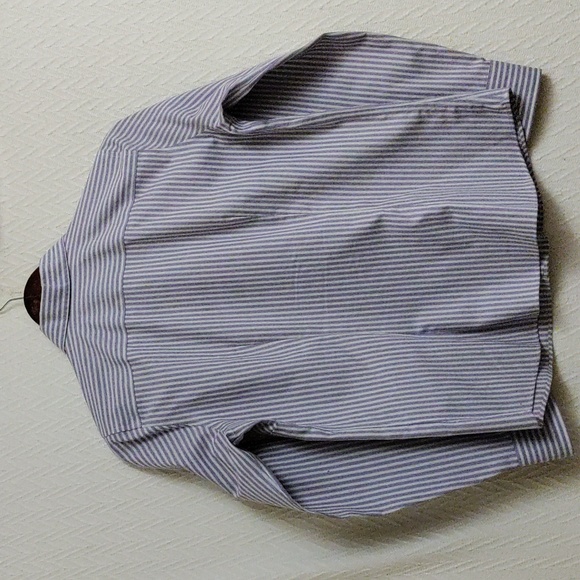 Prelove Women's Land End Wrinkle Free No Iron Button Front Shirt - Picture 2 of 4